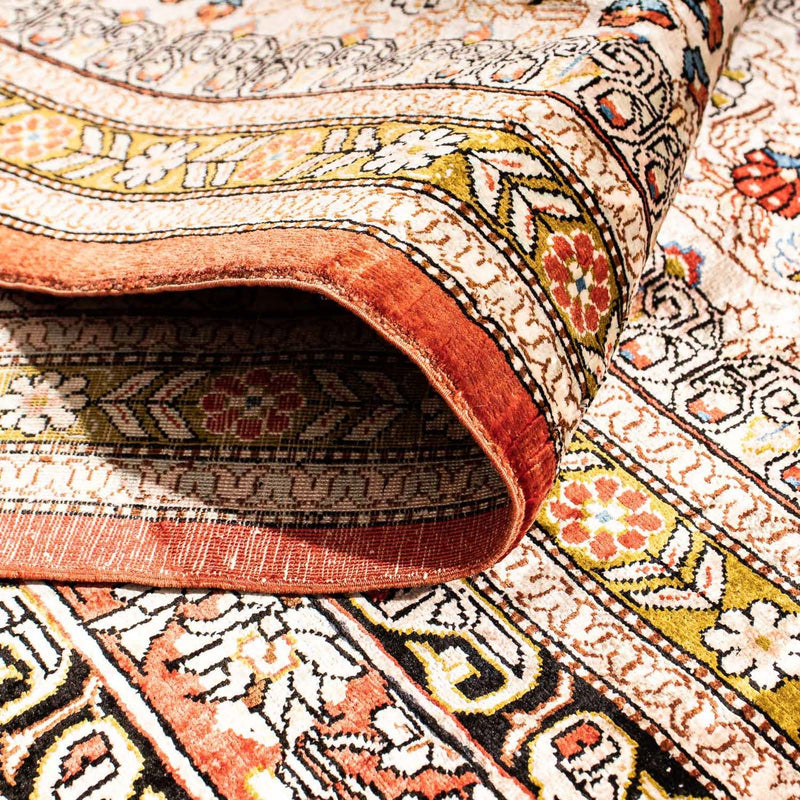 Runner Silk matta - China Silk - 272 x 71 cm - röd