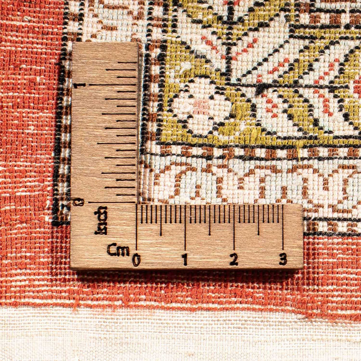 Runner Silk matta - China Silk - 272 x 71 cm - röd