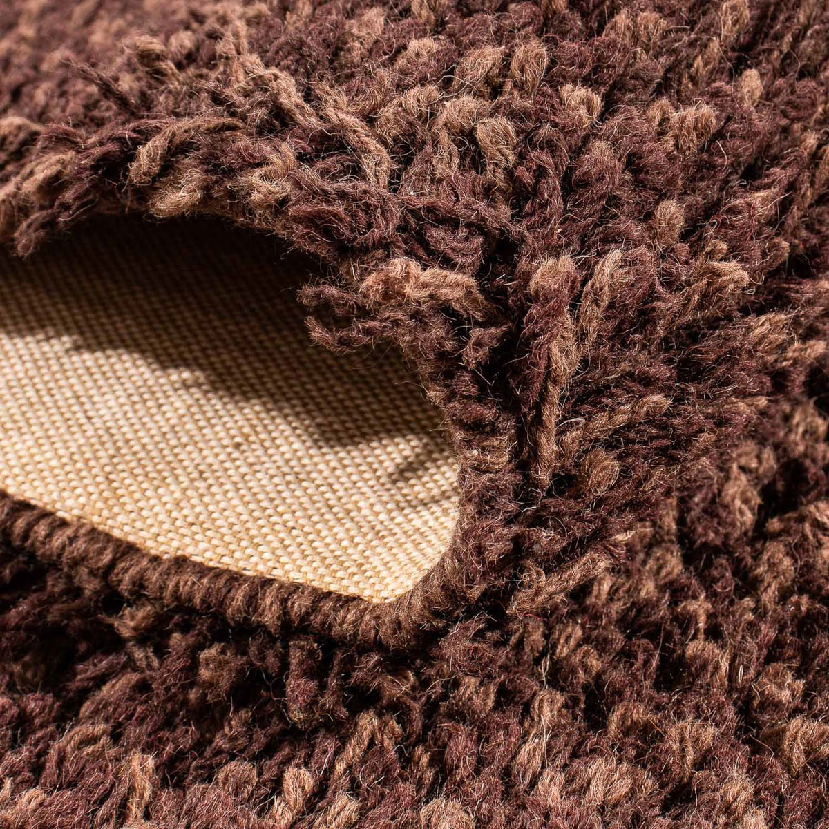 Runner Hög luggmatta - 295 x 65 cm - brun