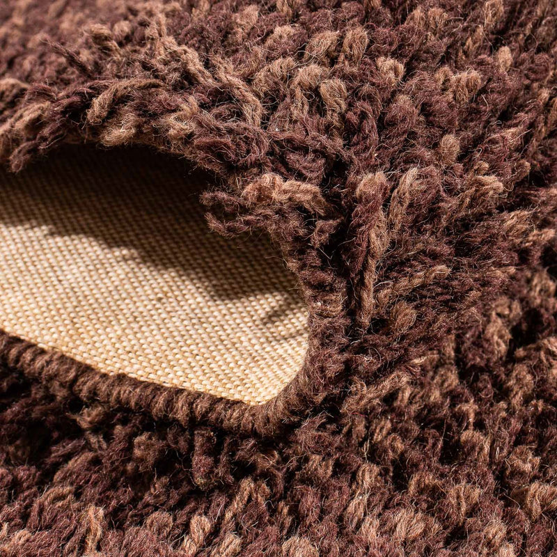 Runner Hög luggmatta - 295 x 65 cm - brun