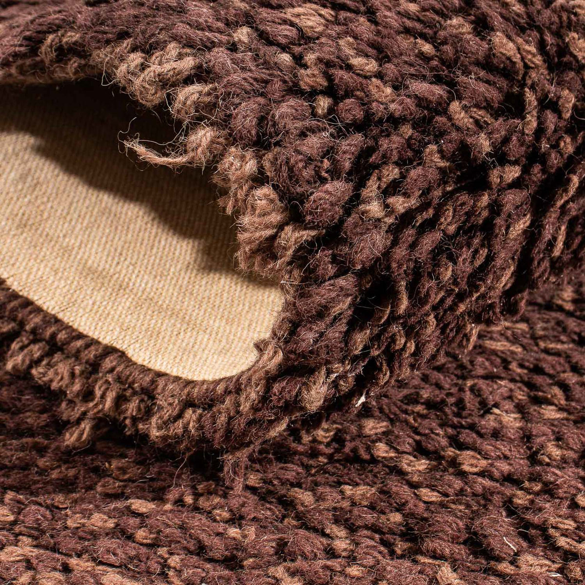 Runner Hög luggmatta - 205 x 64 cm - brun