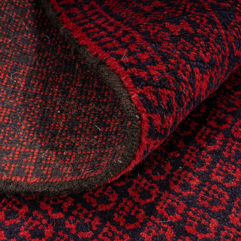 Baluch-matta - 129 x 84 cm - mörkröd