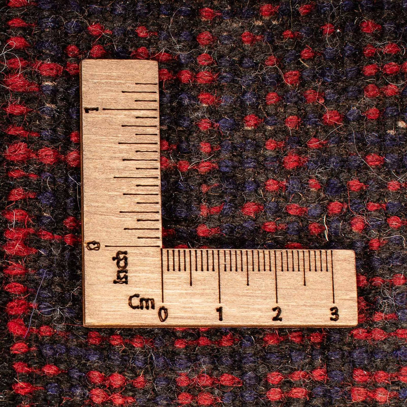 Baluch-matta - 129 x 84 cm - mörkröd