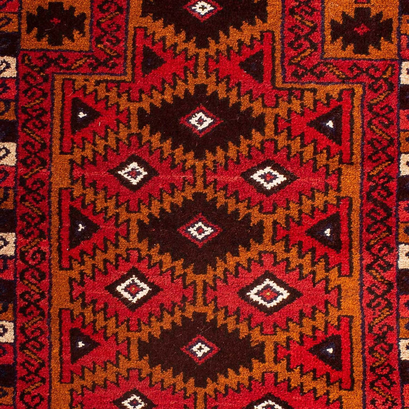 Baluch-matta - 125 x 80 cm - mörkröd