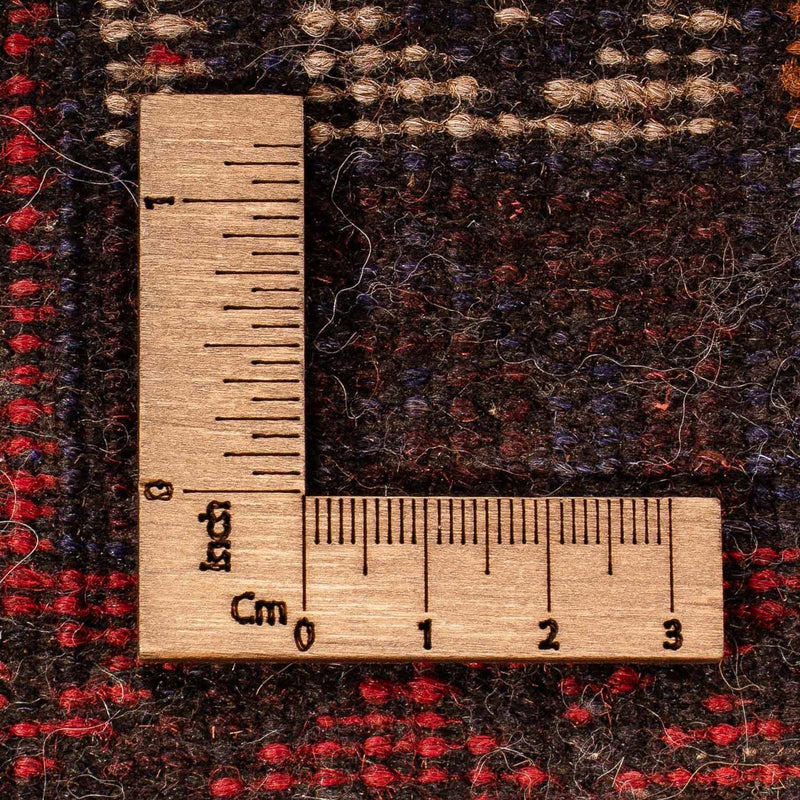 Baluch-matta - 125 x 80 cm - mörkröd