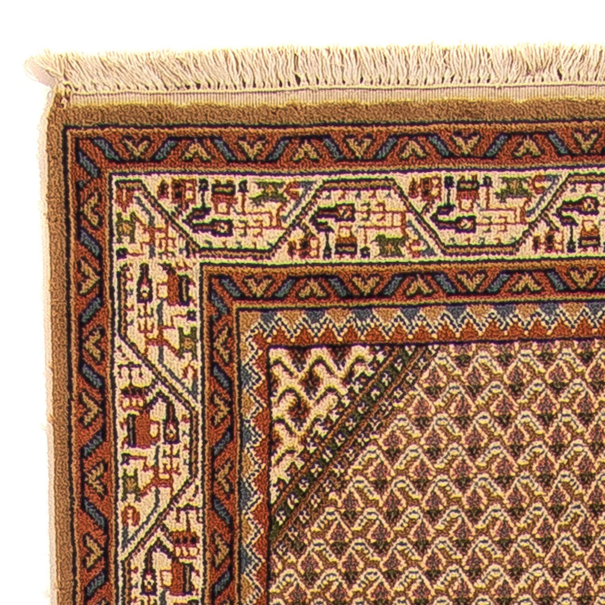 Runner Orientalisk matta - Mir - Indus - 284 x 70 cm - beige