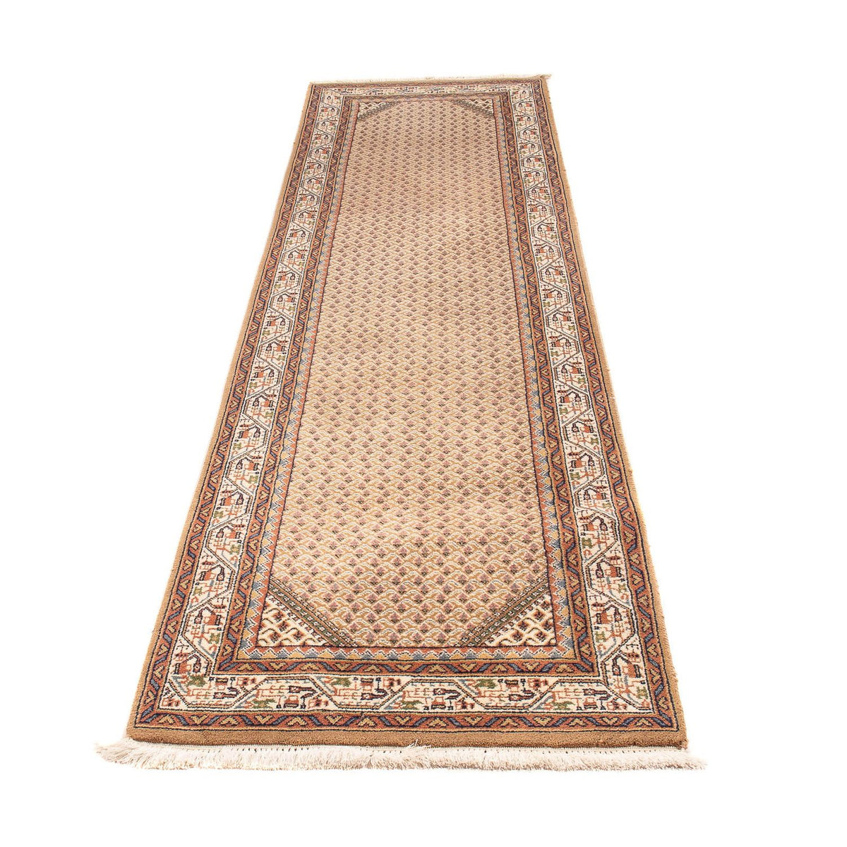 Runner Orientalisk matta - Mir - Indus - 284 x 70 cm - beige