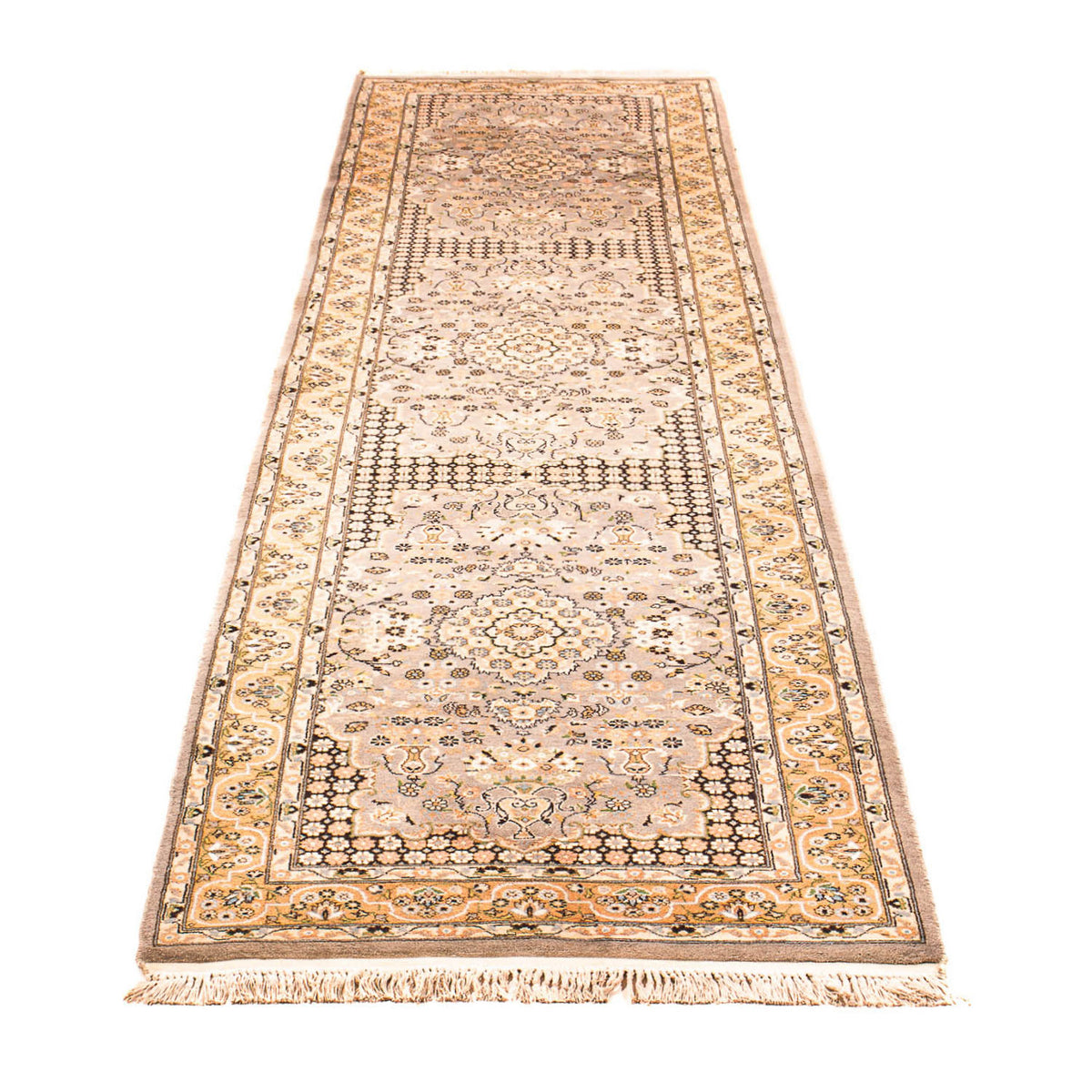 Runner Orientaliska mattor - Indus - 325 x 78 cm - flerfärgad
