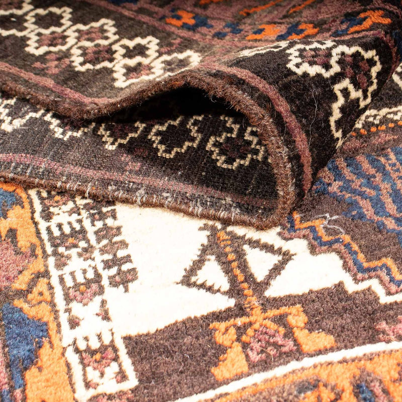 Baluch-matta - 192 x 111 cm - brun