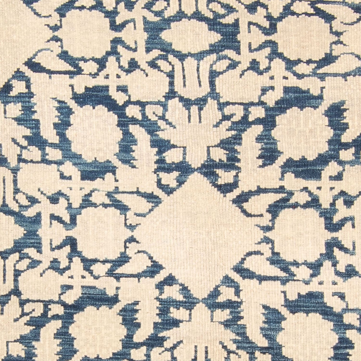 Designermatta - 279 x 185 cm - mörkblå