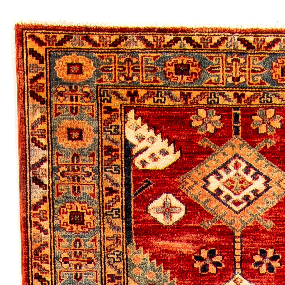 Runner Ziegler Carpet - Kazak - 321 x 84 cm - röd