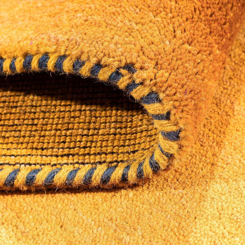 Runner Gabbeh-matta - Loribaft Persian - 395 x 80 cm - orange