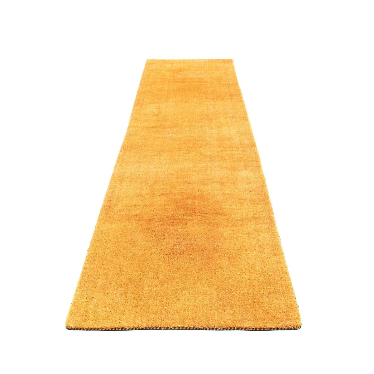 Runner Gabbeh-matta - Loribaft Persian - 395 x 80 cm - orange