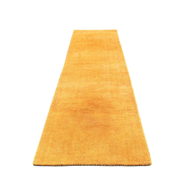 Runner Gabbeh-matta - Loribaft Persian - 395 x 80 cm - orange