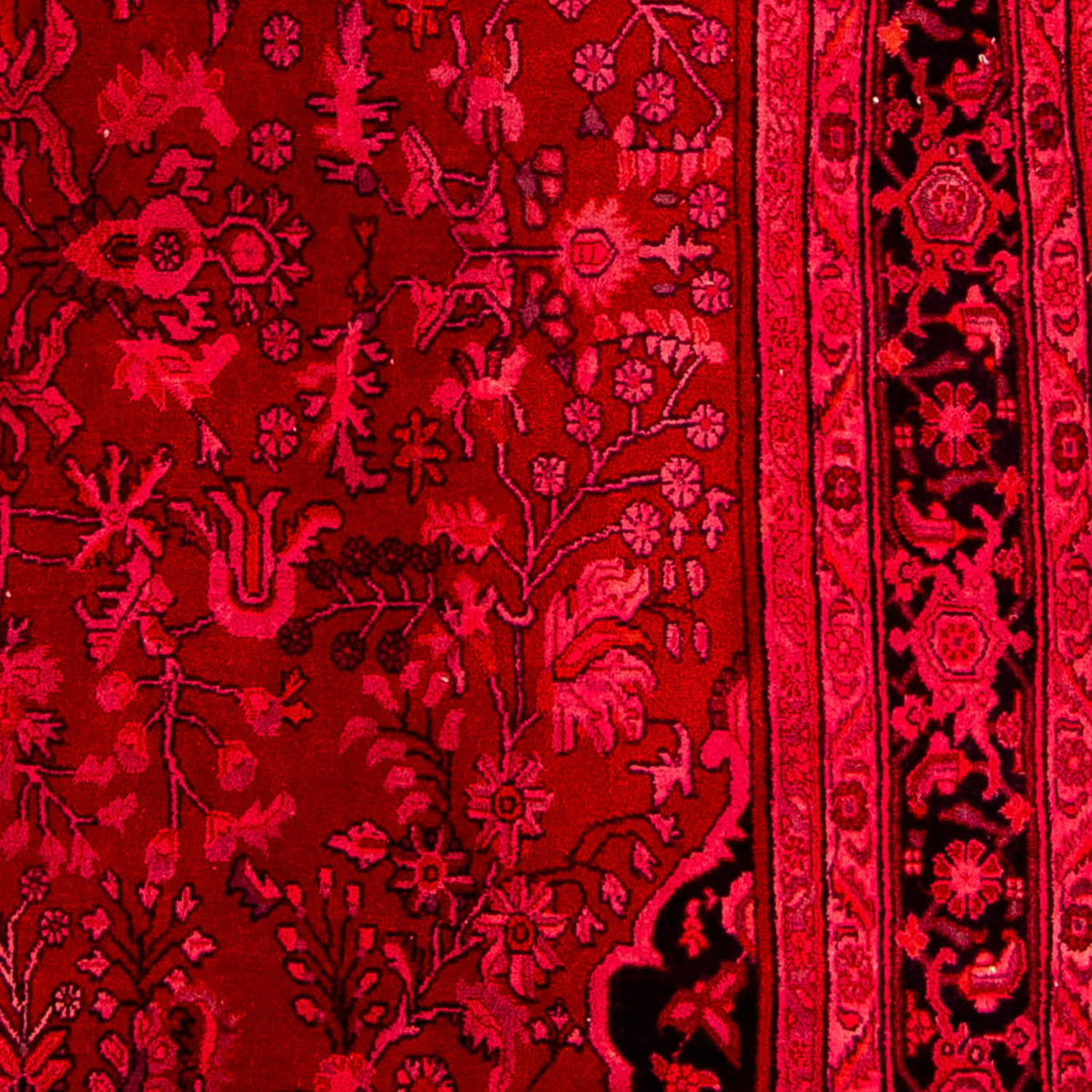 Runner Persisk matta - Bijar - Royal - 320 x 83 cm - röd