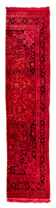 Runner Persisk matta - Bijar - Royal - 320 x 74 cm - röd