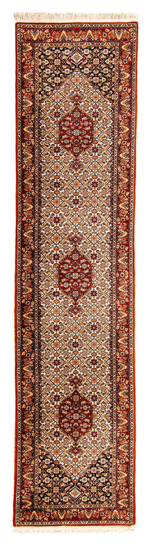 Runner Orientaliska mattor - Bijar - Indus - 340 x 77 cm - beige