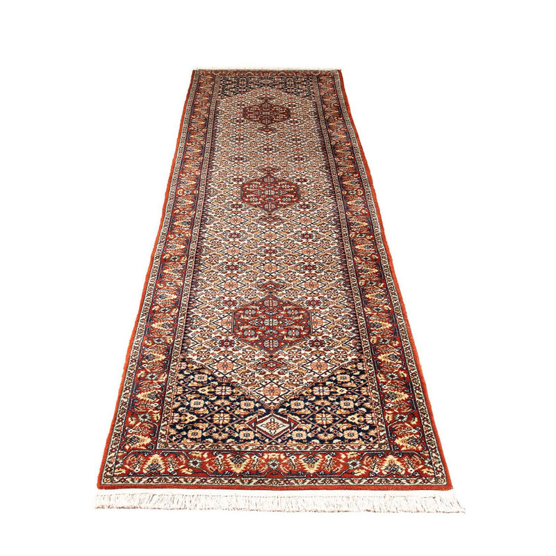 Runner Orientaliska mattor - Bijar - Indus - 340 x 77 cm - beige