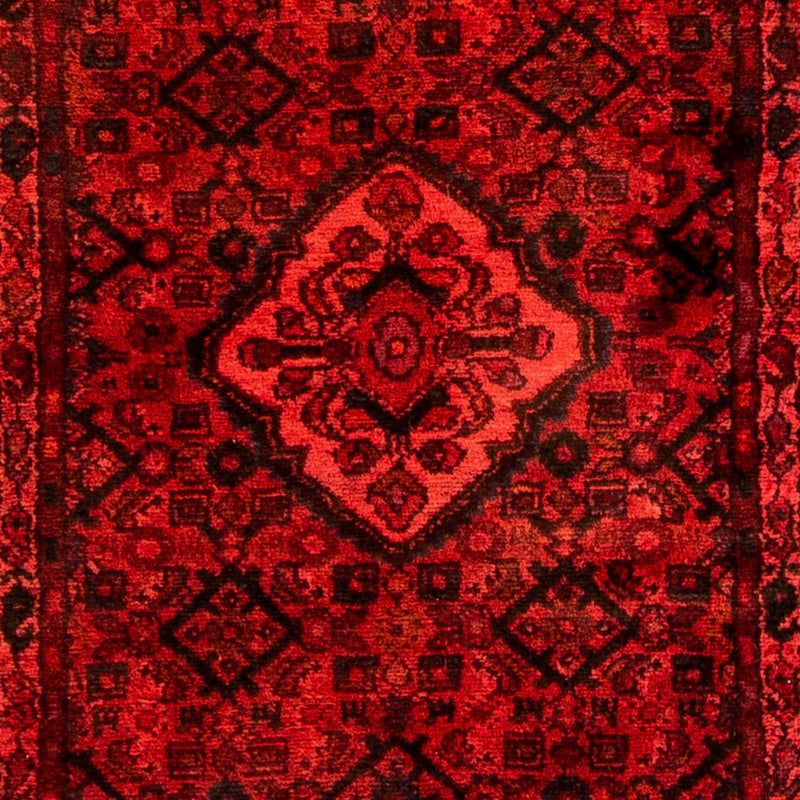 Runner Persisk matta - Nomadic - 277 x 77 cm - mörkröd