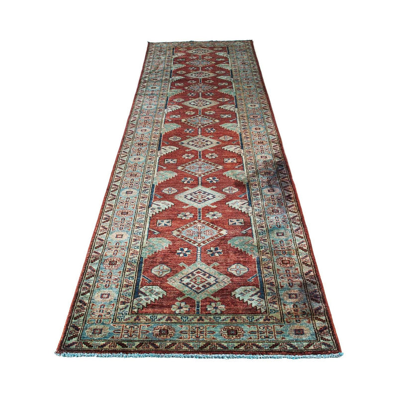 Runner Ziegler Carpet - Kazak - 315 x 82 cm - mörkröd
