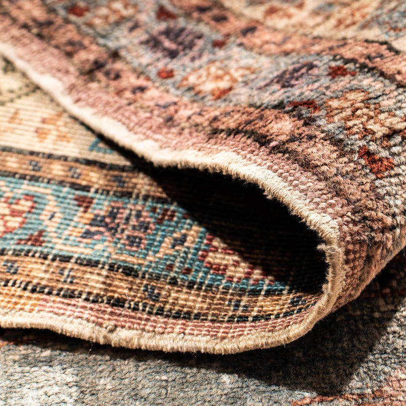 Sidenmatta - Kayseri - 127 x 90 cm - flerfärgad