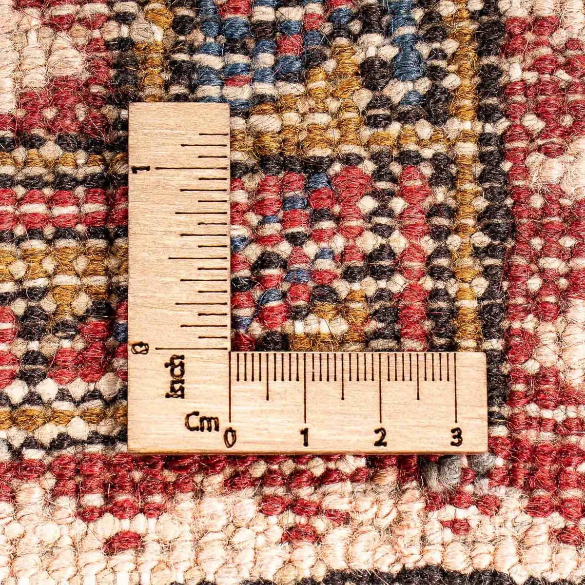 Runner Persisk matta - Nomadic - 306 x 74 cm - mörkröd