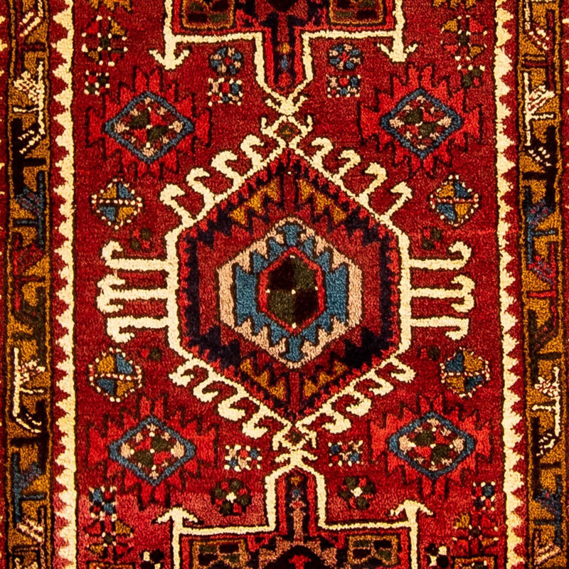 Runner Persisk matta - Nomadic - 306 x 74 cm - mörkröd