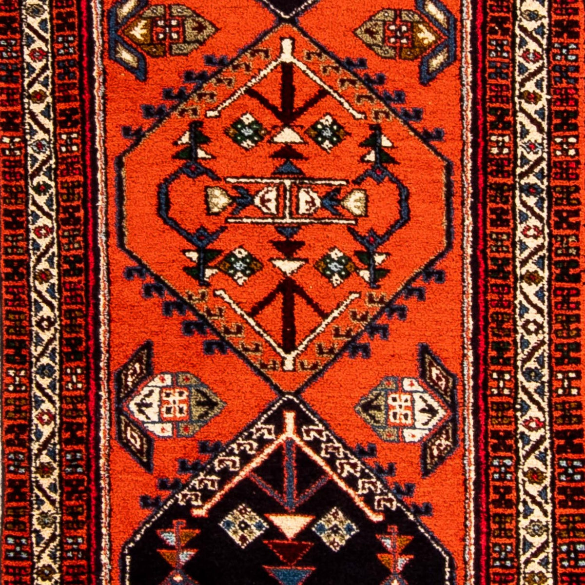 Runner Persisk matta - Nomadic - 310 x 73 cm - röd