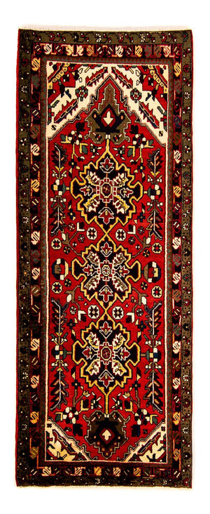 Runner Persisk matta - Nomadic - 213 x 86 cm - mörkröd