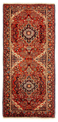Runner Persisk matta - Bijar - Royal - 207 x 77 cm - ljusröd