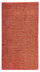 Kelim matta - trendig - 160 x 91 cm - röd