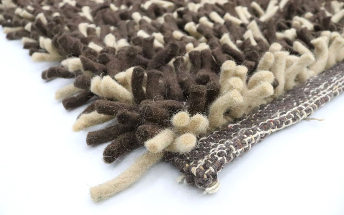 Hög luggmatta - 198 x 129 cm - flerfärgad