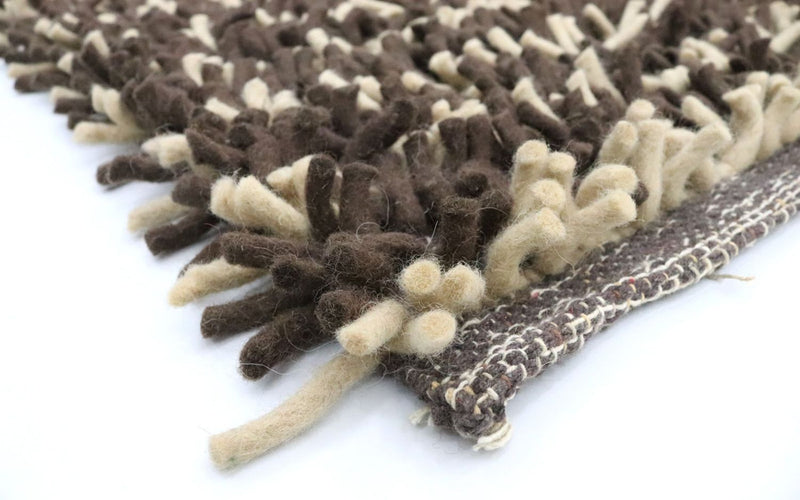 Hög luggmatta - 198 x 129 cm - flerfärgad