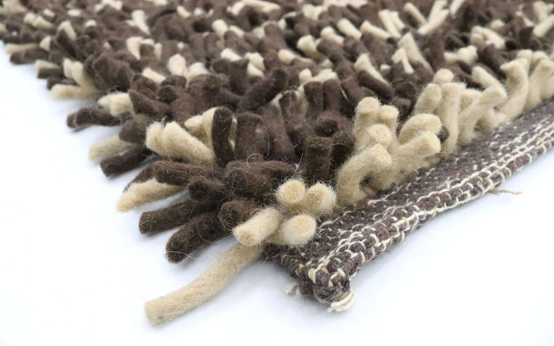 Hög luggmatta - 198 x 129 cm - flerfärgad