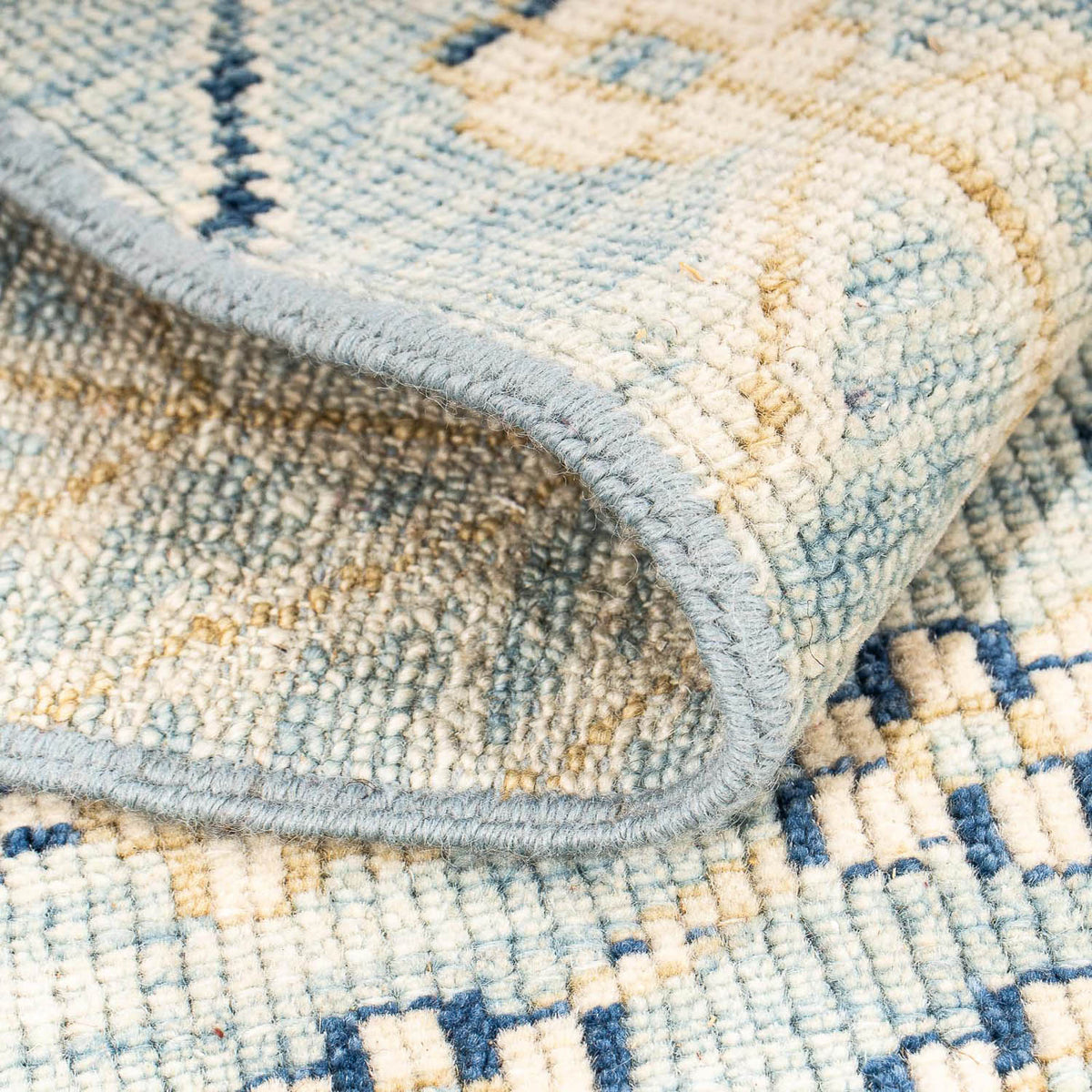 Ziegler Carpet - Modern - 92 x 62 cm - ljusblå