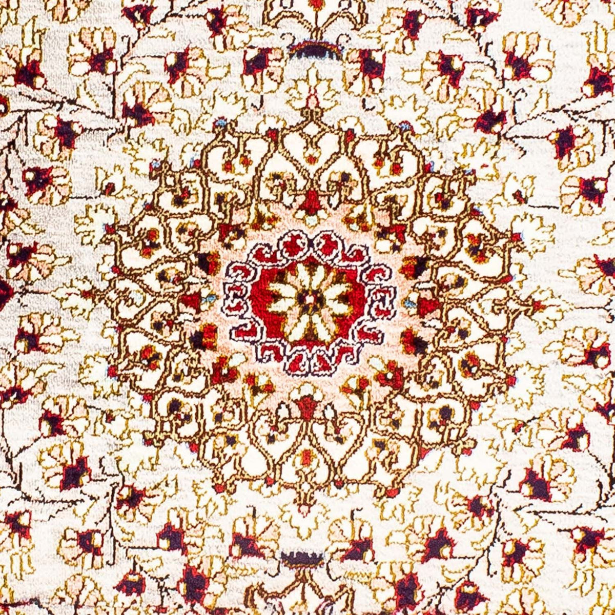 Silk Carpet - Ghom Silk - Premium - 80 x 59 cm - beige