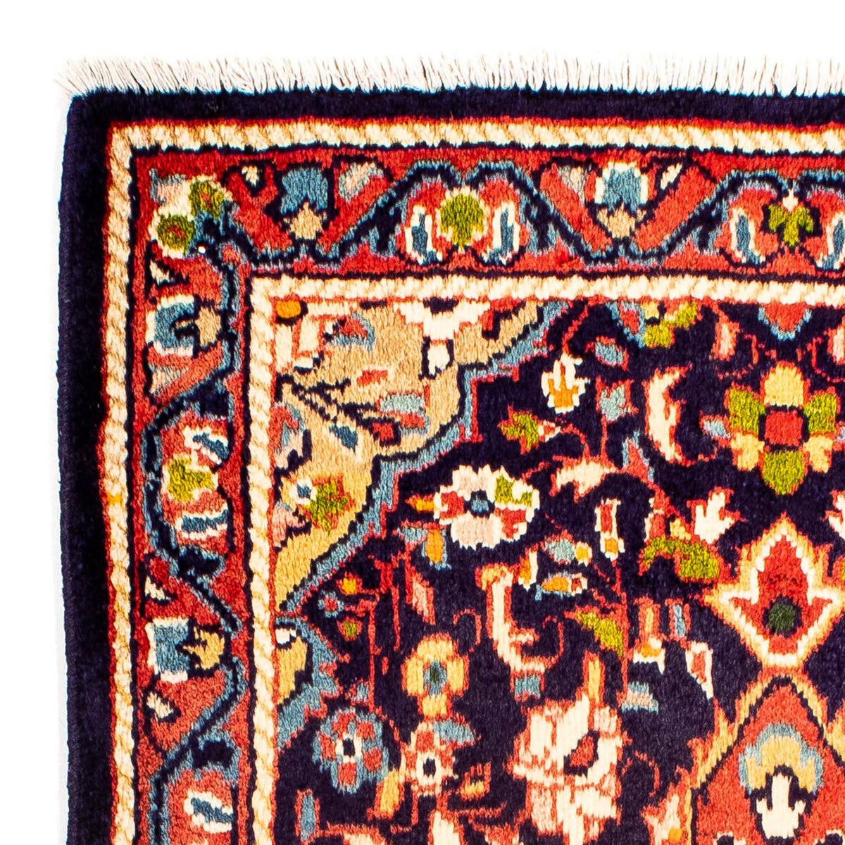 Persisk matta - Classic - 98 x 75 cm - mörkblå