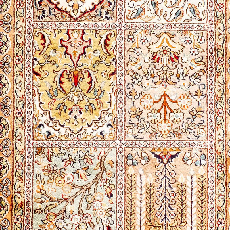 Sidenmatta - Kashmir Silk - 98 x 60 cm - beige