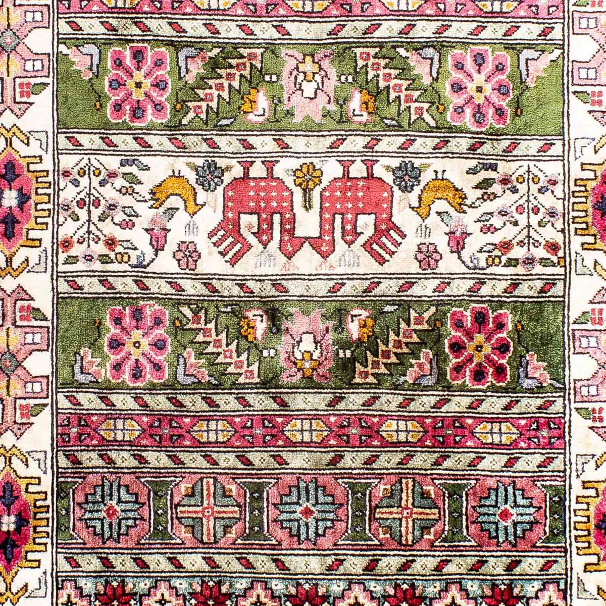 Runner Sidenmatta - Kayseri - 156 x 76 cm - flerfärgad