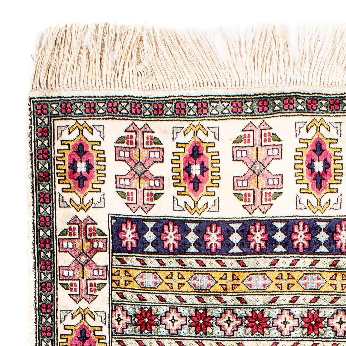 Runner Sidenmatta - Kayseri - 156 x 76 cm - flerfärgad