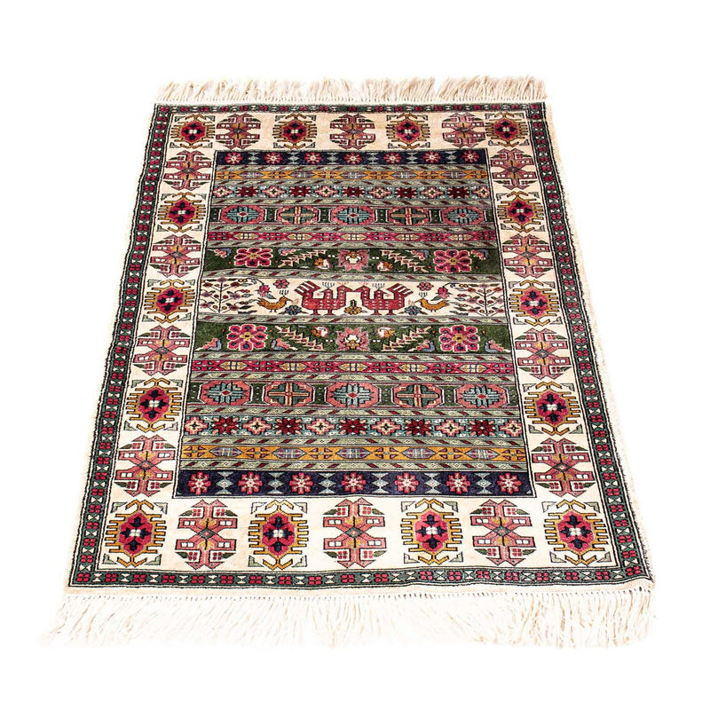 Runner Sidenmatta - Kayseri - 156 x 76 cm - flerfärgad