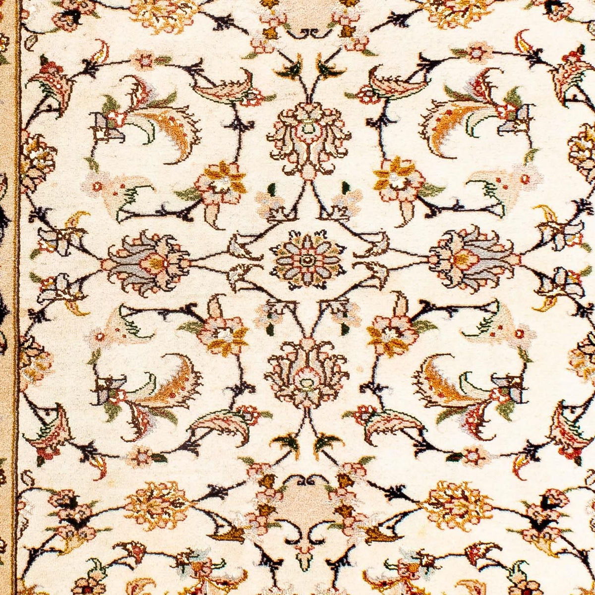 Persisk matta - Tabriz - Royal - 114 x 76 cm - beige