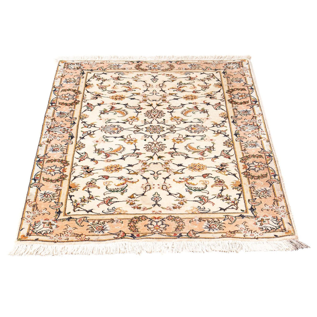 Persisk matta - Tabriz - Royal - 114 x 76 cm - beige
