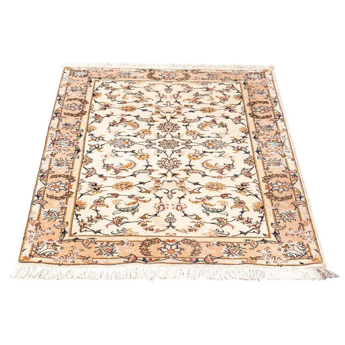 Persisk matta - Tabriz - Royal - 114 x 76 cm - beige