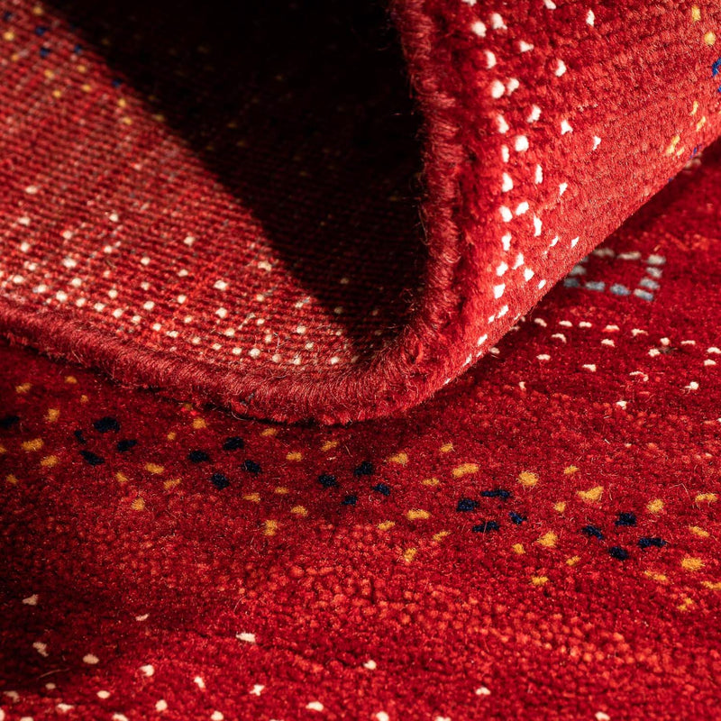 Gabbeh-matta - Loribaft Persian - 120 x 80 cm - mörkröd