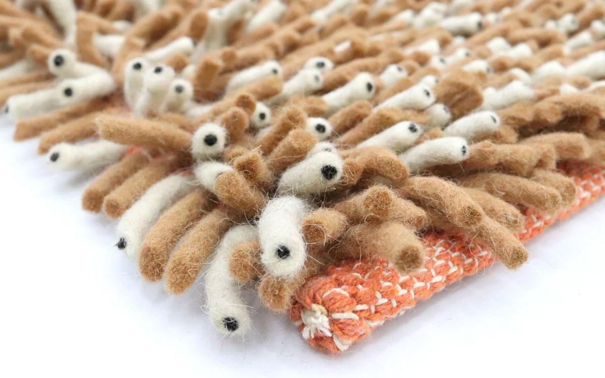 Runner Hög luggmatta - 188 x 101 cm - flerfärgad