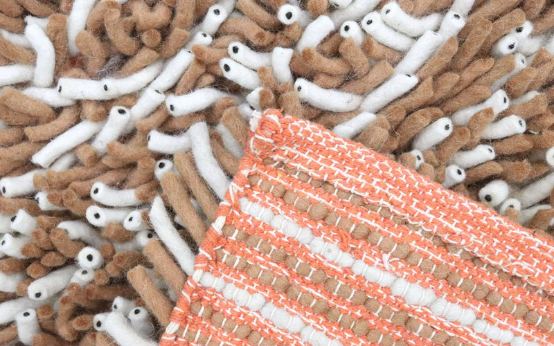 Runner Hög luggmatta - 188 x 101 cm - flerfärgad