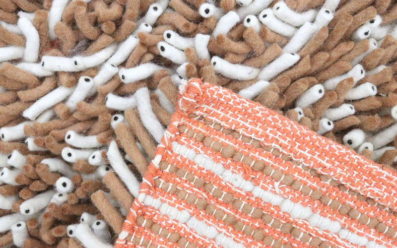 Runner Hög luggmatta - 188 x 101 cm - flerfärgad