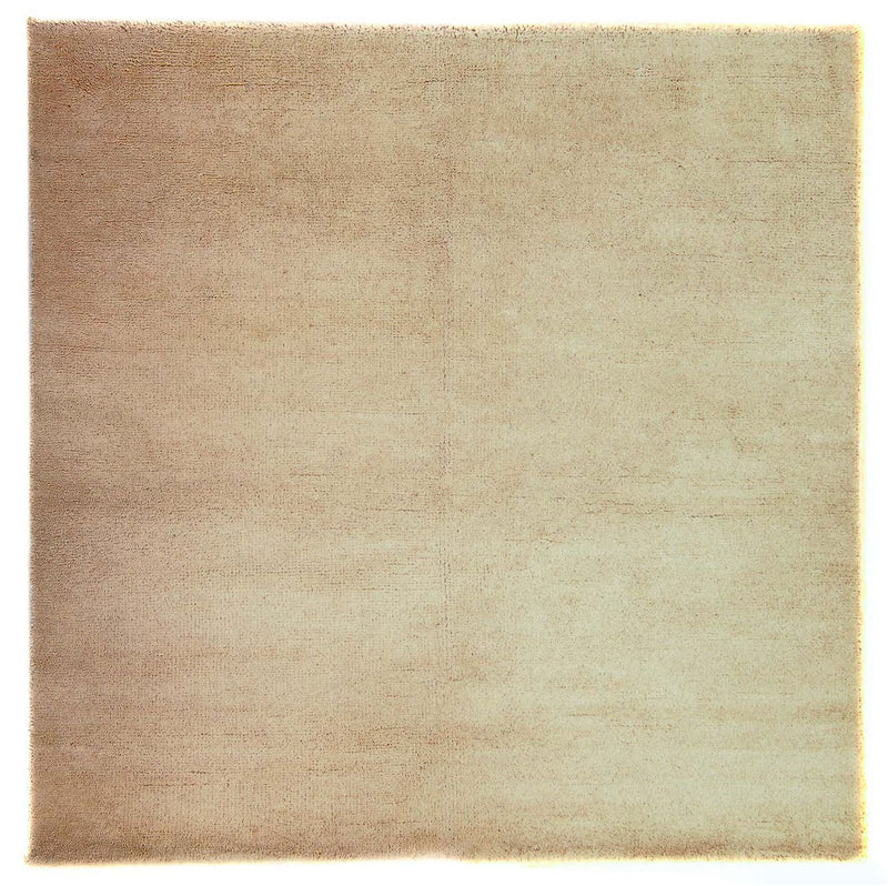 Gabbeh-matta - Indus kvadrat  - 170 x 170 cm - ljusbeige