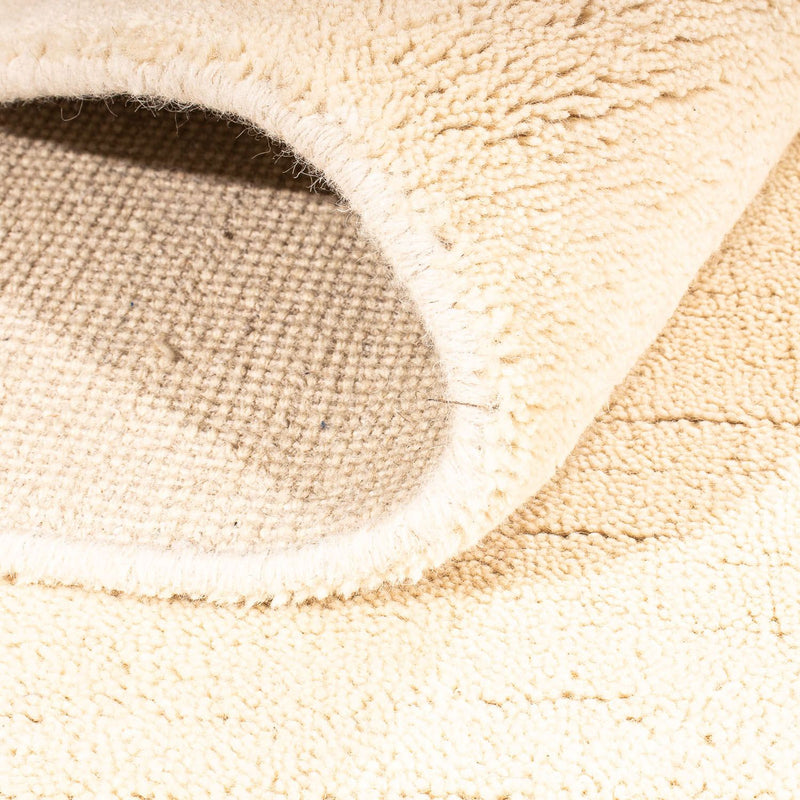 Gabbeh-matta - Indus kvadrat  - 170 x 170 cm - ljusbeige